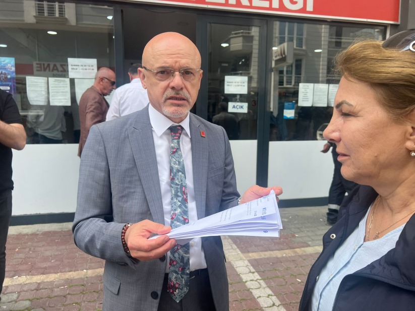 Samsun'da CHP delegeleri kurultay çağrısı yaptı
