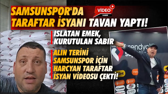 Samsunspor'da Taraftar İsyanı Tavan Yaptı! Islatan Emek, Kurutulan Sabır