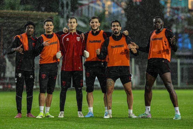 Samsunspor, Göztepe maçı hazırlıklarına başladı