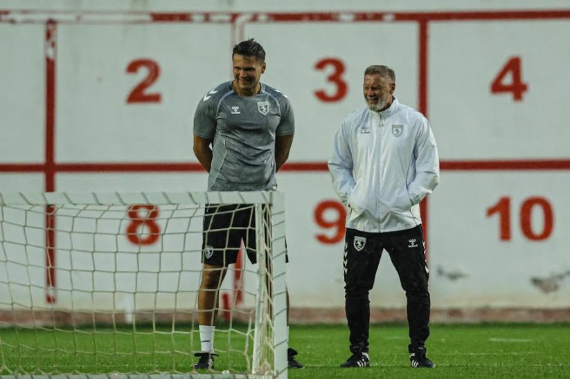 Samsunspor, Göztepe maçı hazırlıklarına başladı