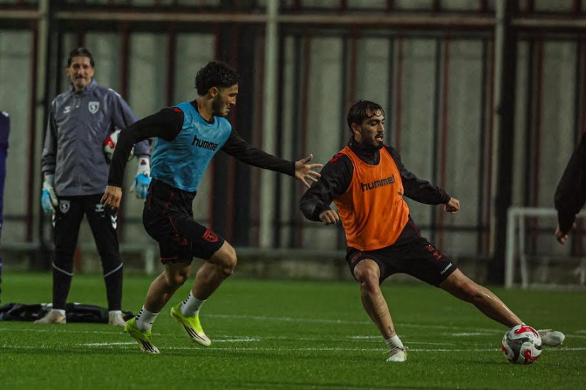 Samsunspor, Göztepe maçı hazırlıklarına başladı