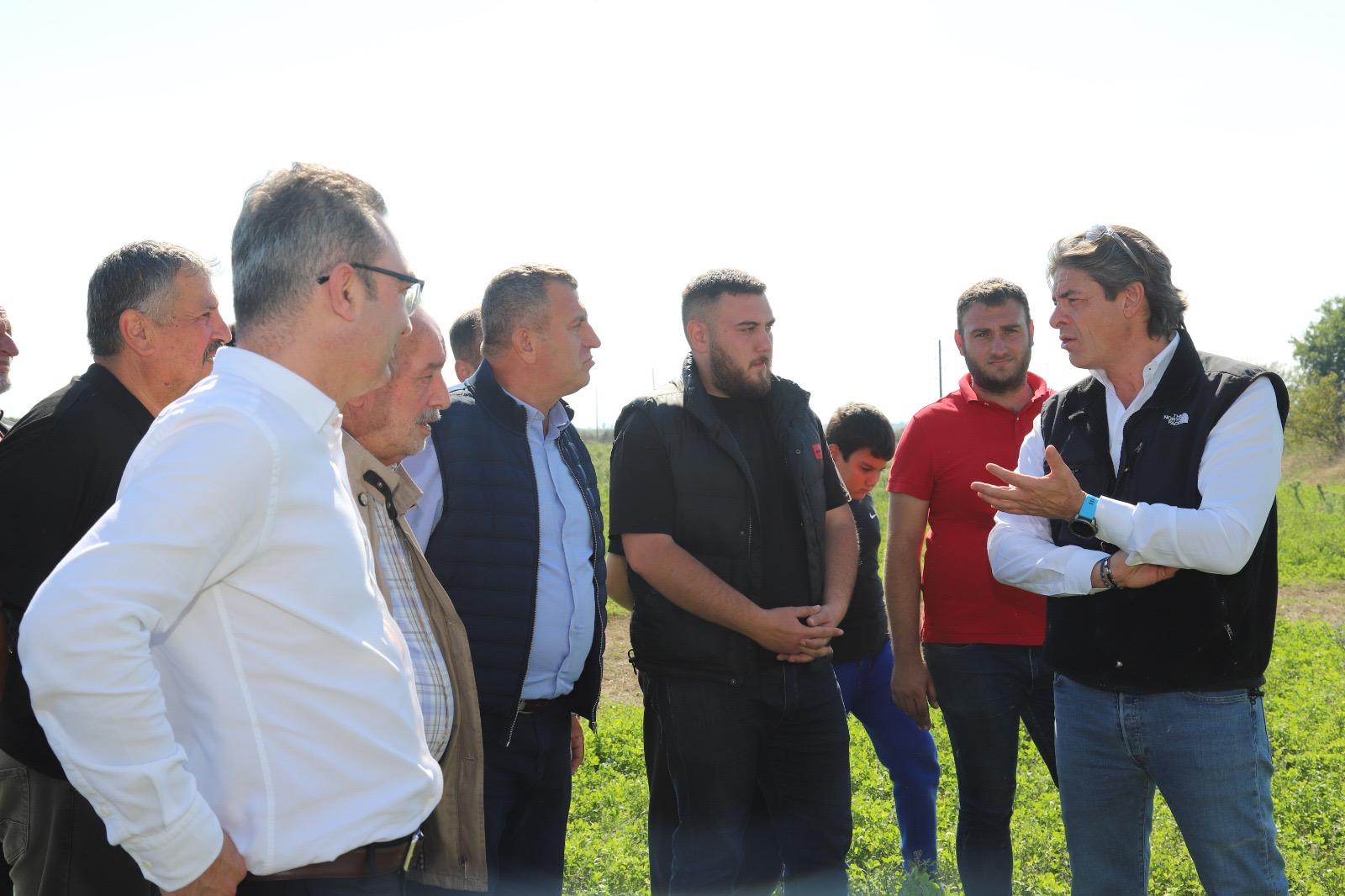 Sencer Solakoğlu'ndan Bafra'da tarım ve iktidar mesajı