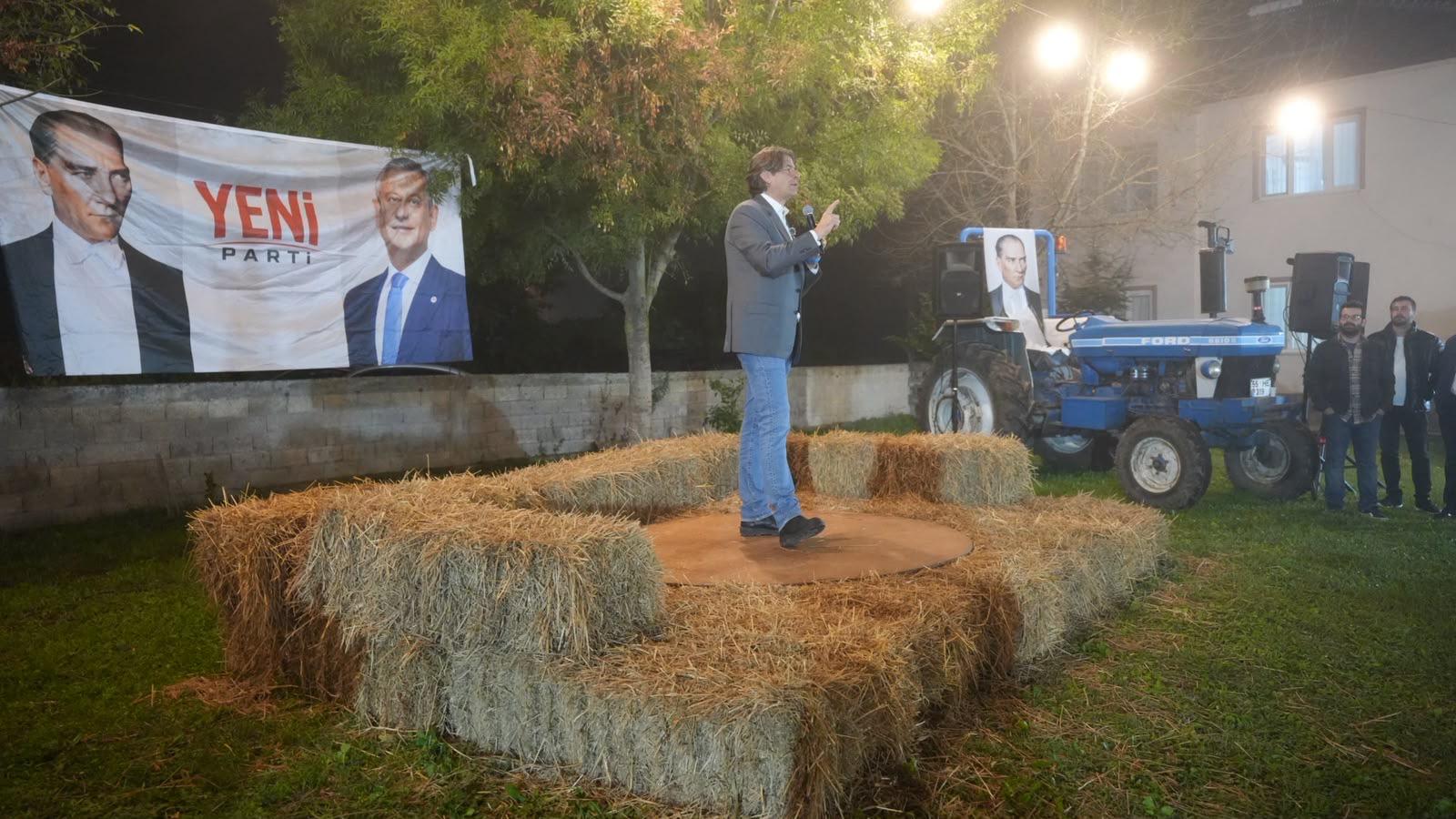 Sencer Solakoğlu'ndan Bafra'da tarım ve iktidar mesajı