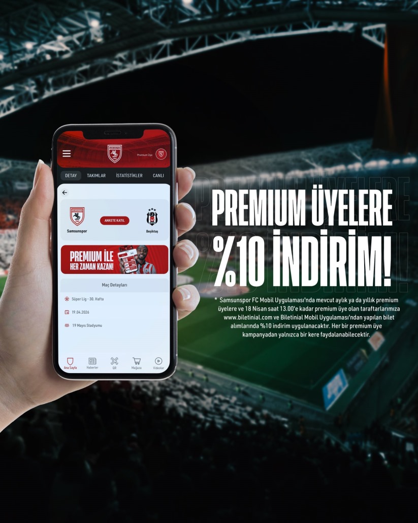 Samsunspor-Beşiktaş maçının biletleri satışa çıkıyor