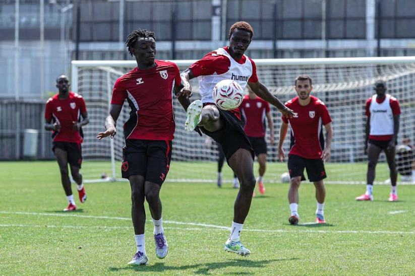 Samsunspor'da Göztepe mesaisi sürüyor