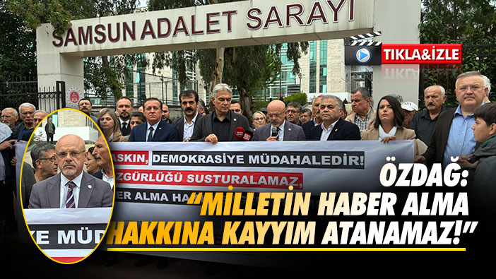 Özdağ: 'Milletin haber alma hakkına kayyım atanamaz!'
