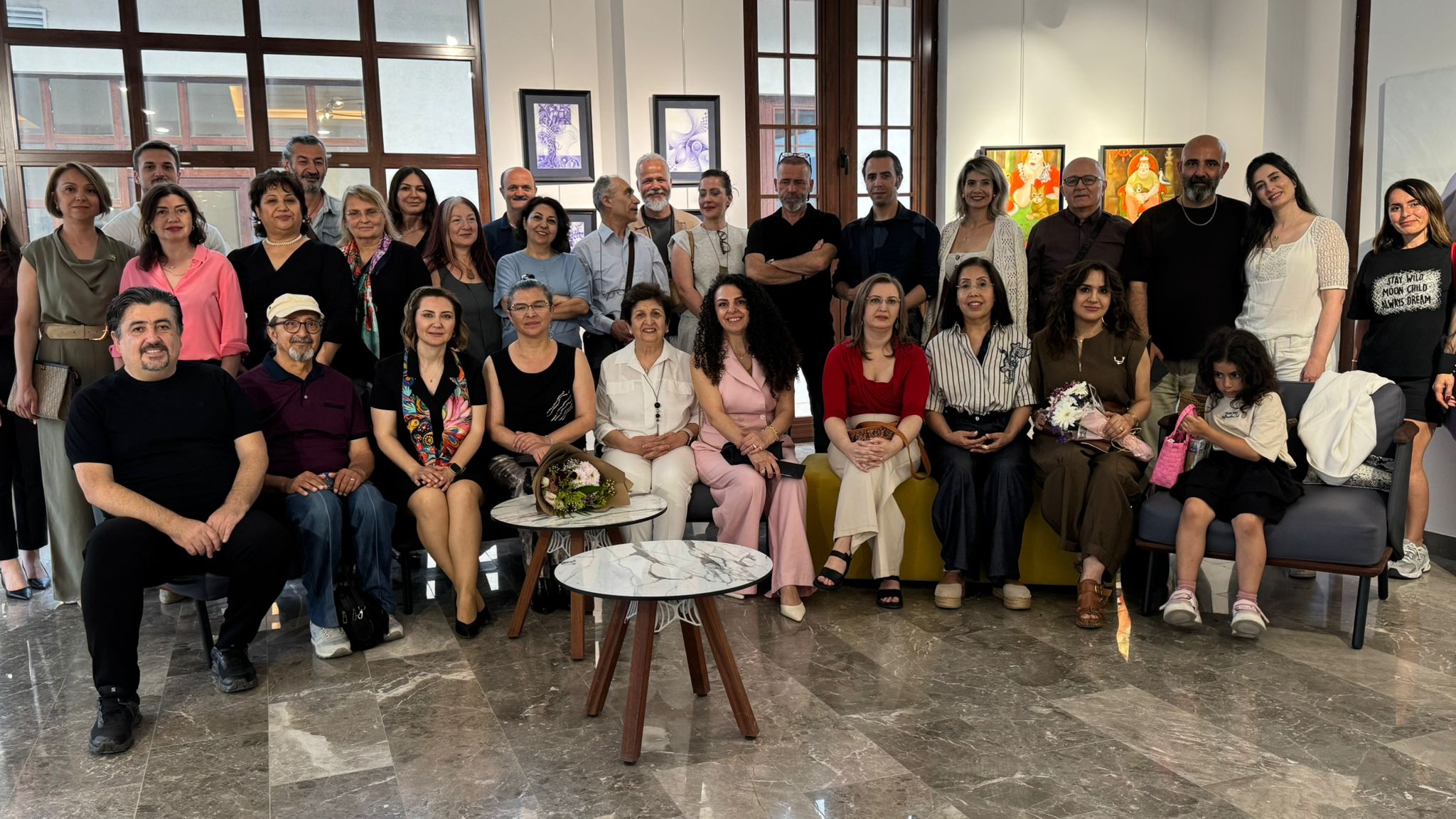 SPSD Karma Sergisi Sanatseverlerle Buluştu