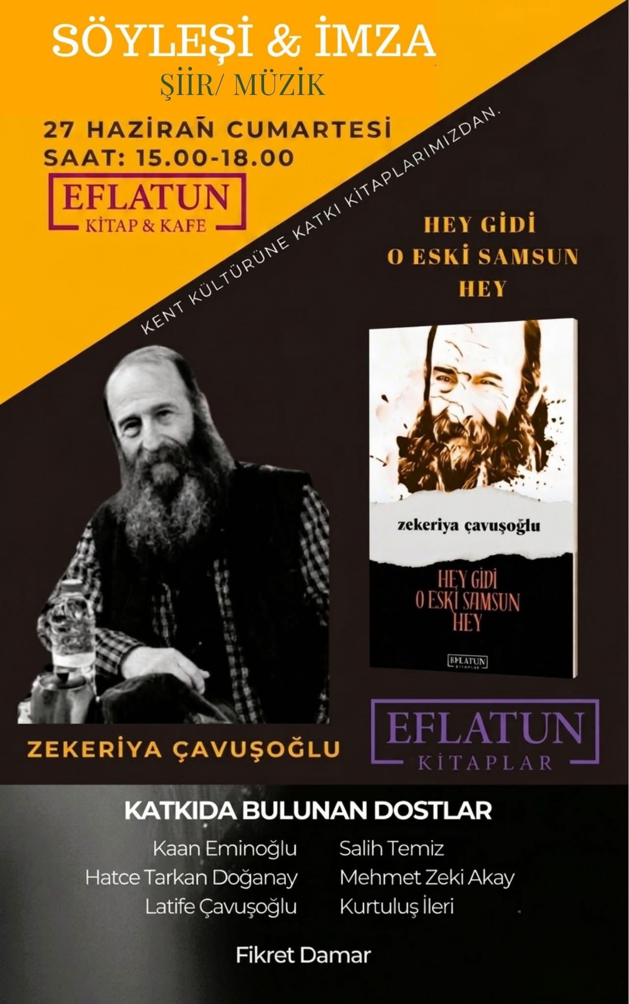 Zekeriya Çavuşoğlu Okurlarıyla Buluşuyor