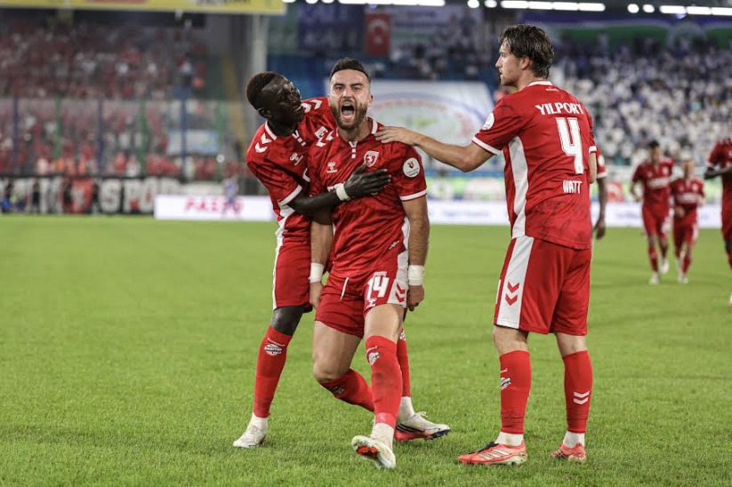 Samsunspor Rize'de Kazandı! Karadeniz Derbisinde 3 Puan Samsun'un