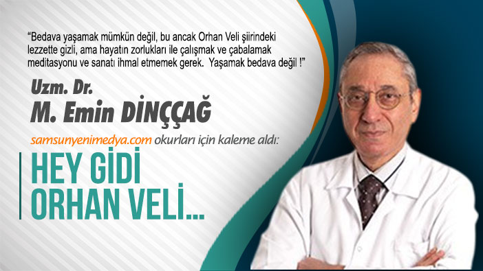 UzmDr MEmin Dinççağ'ın kaleminden: 'Hey gidi Orhan Veli'
