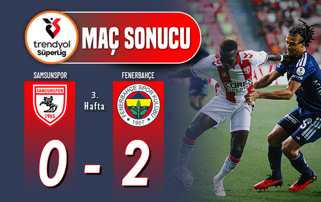 Samsunspor Fenerbahçe'ye değil, transferdeki hatalara yenildi!