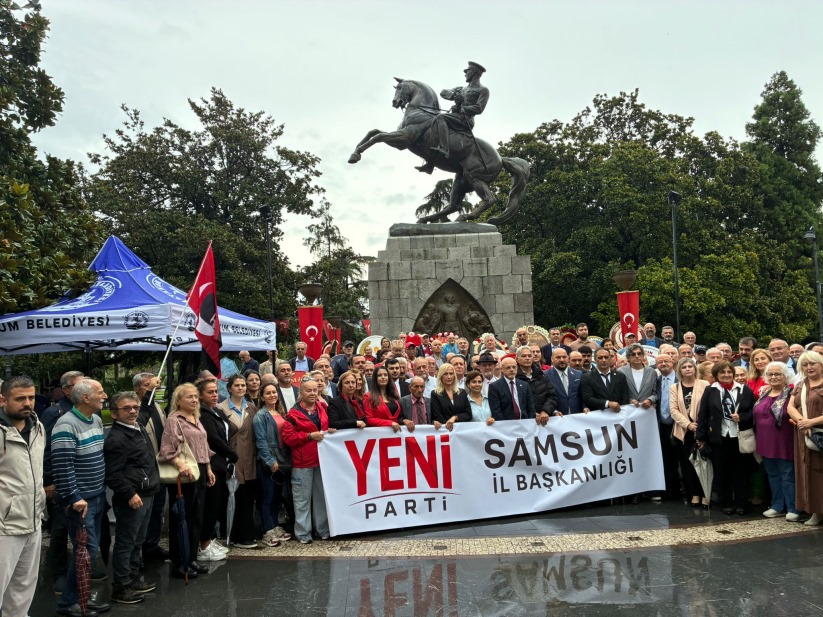 Yeni Parti Samsun'dan 30 Ağustos'ta anlamlı tören