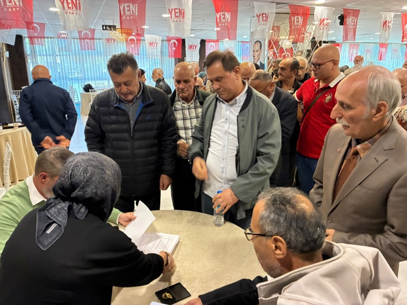 Yeni Parti Canik'te Ali Kemal Küçükaslan güven tazeledi
