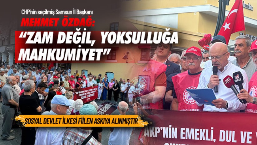 Mehmet Özdağ: 'Zam değil, yoksulluğa mahkumiyet'