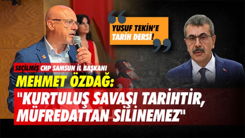 Başkan Mehmet Özdağ: 'Kurtuluş Savaşı Tarihtir, Müfredattan Silinemez'
