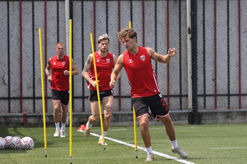 Samsunspor Yeni Sezonu Çift Antrenmanla Açtı