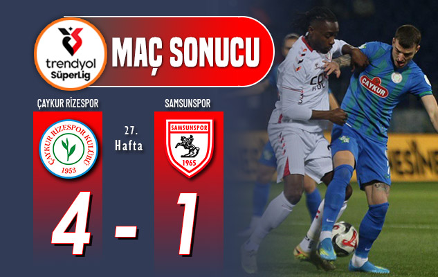 'Samsunspor'dan 90 dakikalık çöküş: 4 gollü darbe'