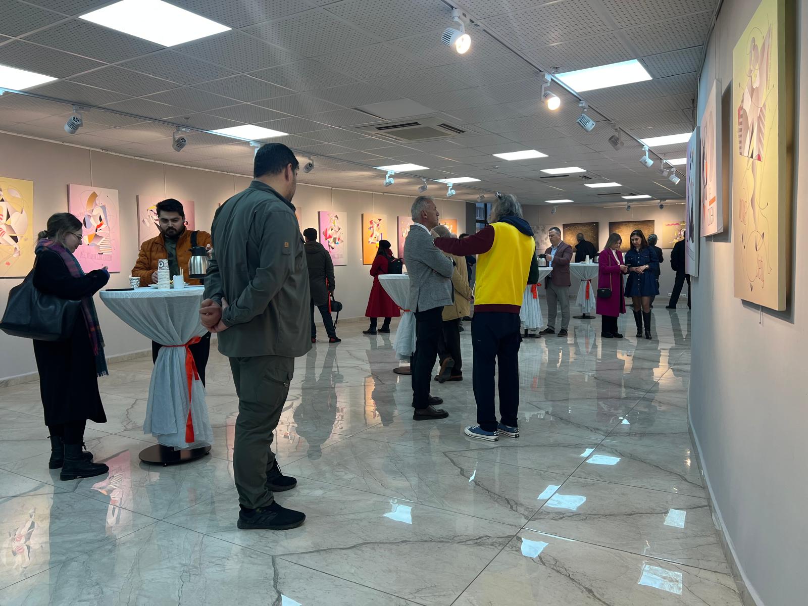 Dr. Hasbi Aslan 7. kişisel sergini Samsunda açtı
