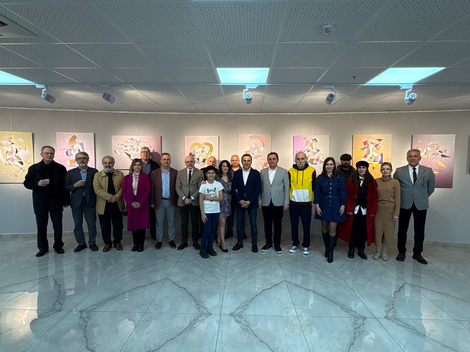 Dr. Hasbi Aslan 7. kişisel sergini Samsunda açtı