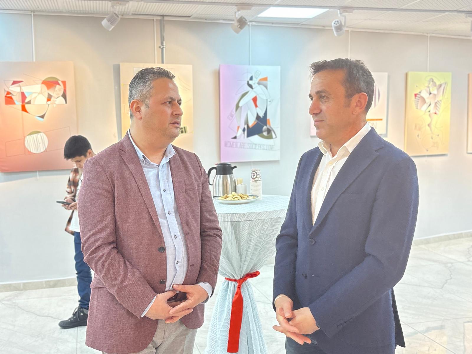Dr. Hasbi Aslan 7. kişisel sergini Samsunda açtı